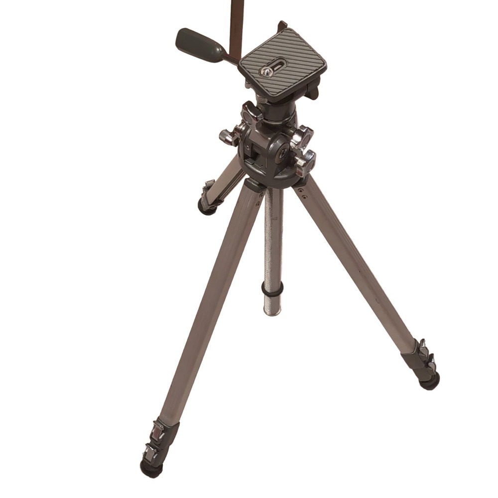 Velbon VS-3 Camera Tripod Aluminium Adjustable Pan/Tilt Head 59in